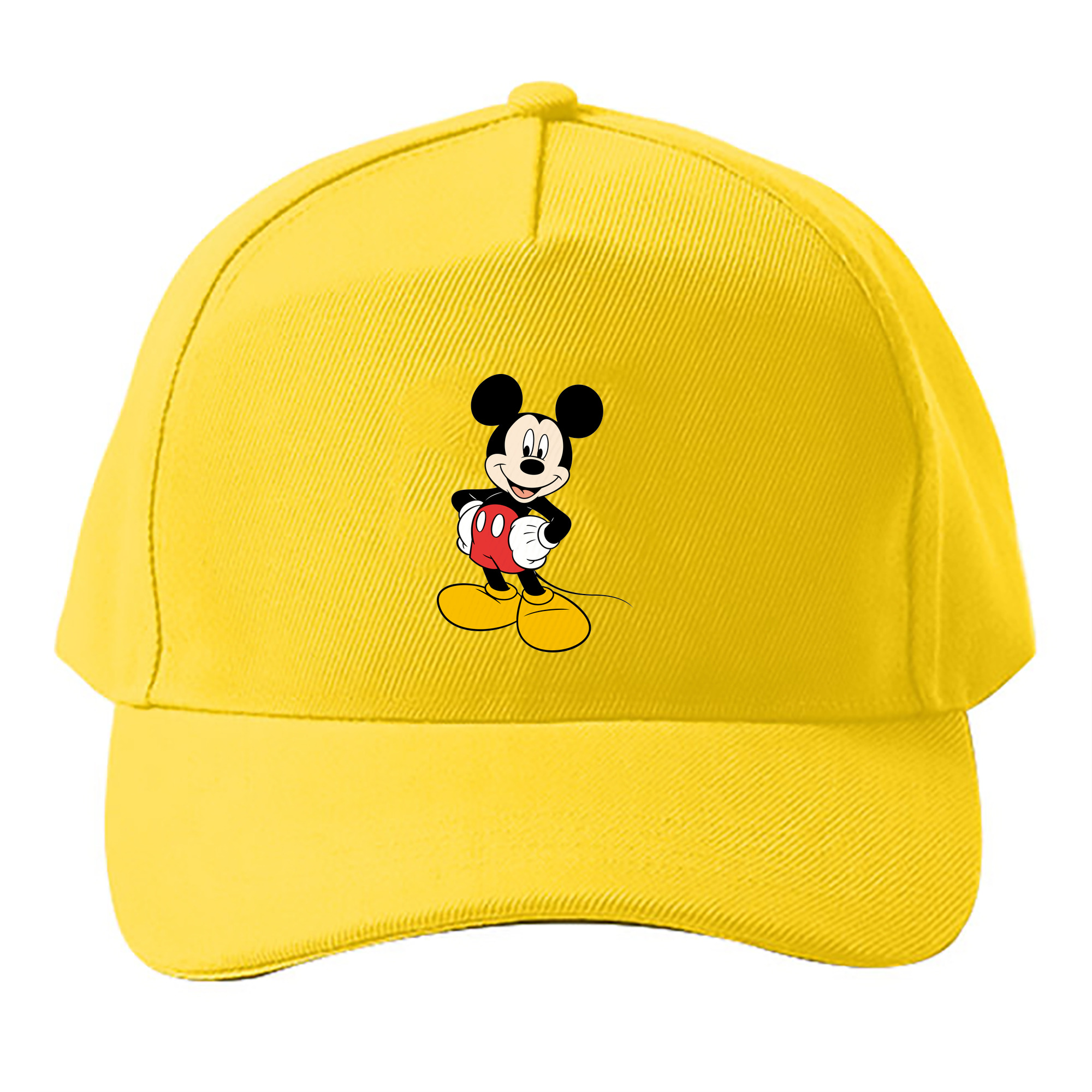 （画像用） ミッキーマウス Mickey Mouse ベースボールキャップ 綿100％ 男女兼用 帽子 スポーツ